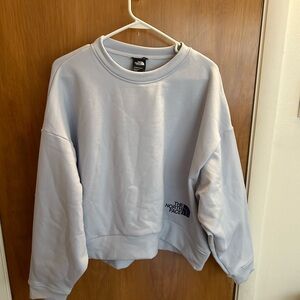 The North Face Light Blue Sweatshirt
